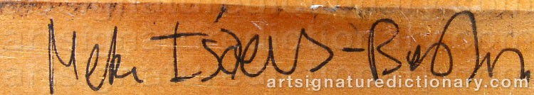 Signature by Meta ISÆUS-BERLIN