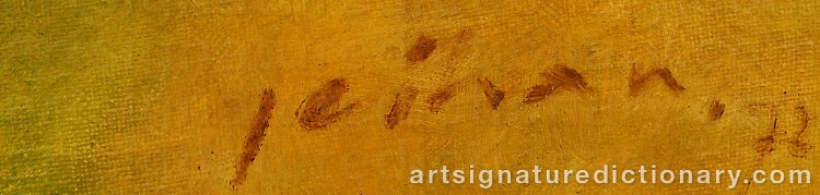 Forged signature of Sukmantara JEIHAN
