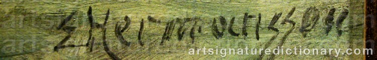 Signature by Else HERMANSSON