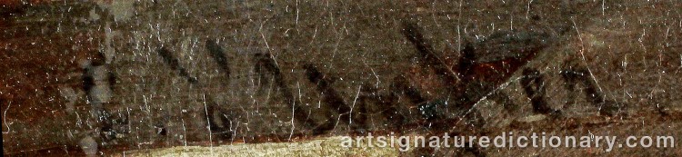 Signature by Carl Henrik D'UNKER