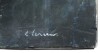 Close-up details showing Lars LERIN signature forgery characteristics