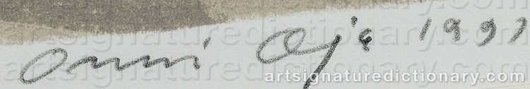 Signature by Onni OJA
