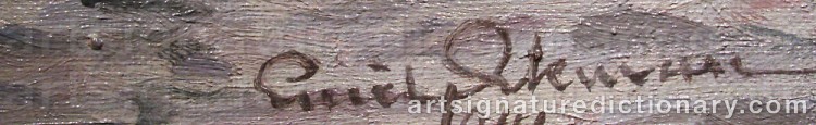 Signature by Emil EKMAN