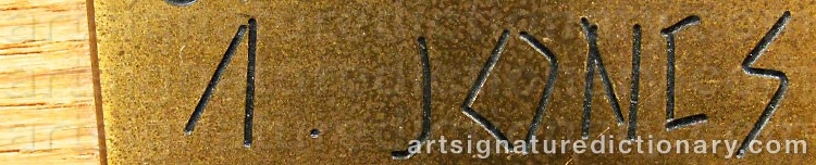 Signature by Arne JONES