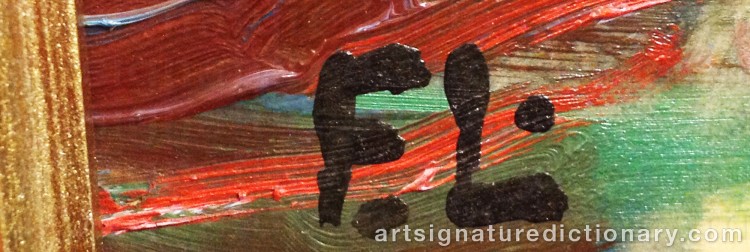 Signature by Frans LARSSON