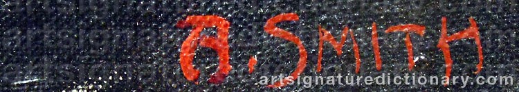 Signature by Axel SMITH