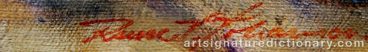 Signature by Rune JOHANSSON