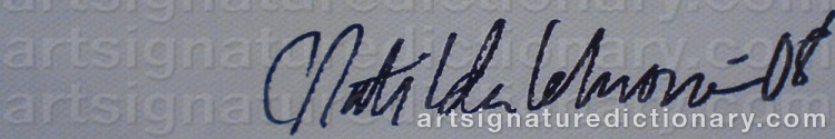 Signature by Matilda LEHVONEN