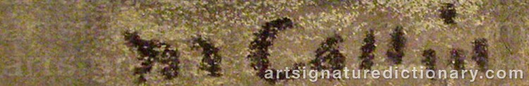 Signature by Marcus COLLIN