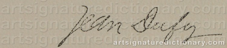 Signature by Jean DUFY