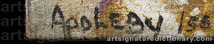 Signature by Theodore APPLEBY