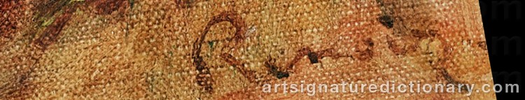 Signature by Pierre Auguste RENOIR
