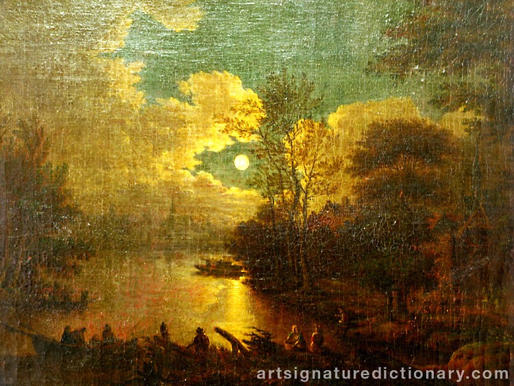 Close-up details showing Marcus LARSON signature forgery characteristics