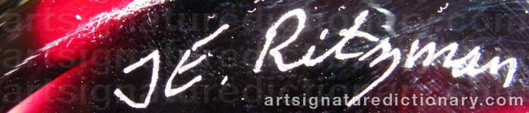 Signature by Jan-Erik RITZMAN