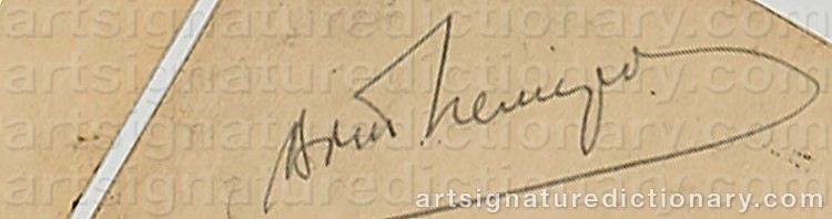 Signature by Valentin TIKHONOVICH