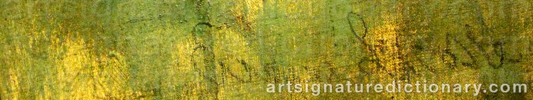 Authentic signature by Pierre Eugène LACOSTE on  artwork