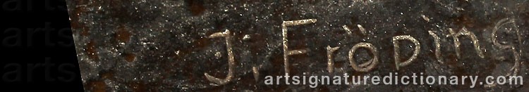Signature by Jonas FRÖDING