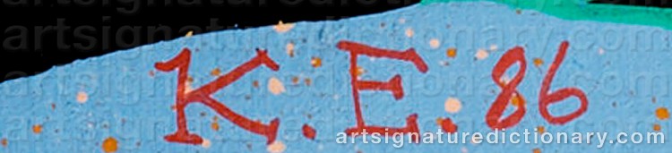 Signature by Kristina ELANDER