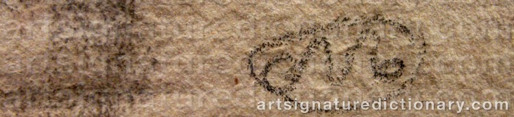 Signature by Aristide MAILLOL