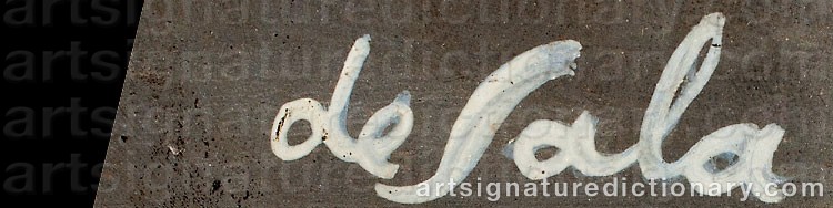 Signature by Eugene De SALA