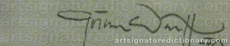 Signature by Göran WÄRFF