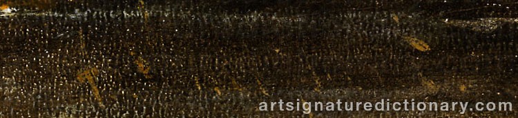 Authentic signature by Andreas SCHELFHOUT on Painting/Watercolour artwork