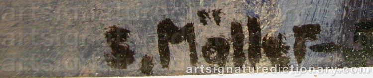 Signature by Sigurd MÖLLER