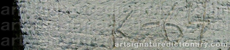Signature by Dimitri Mikhailovich KRASNOPEVTSEV