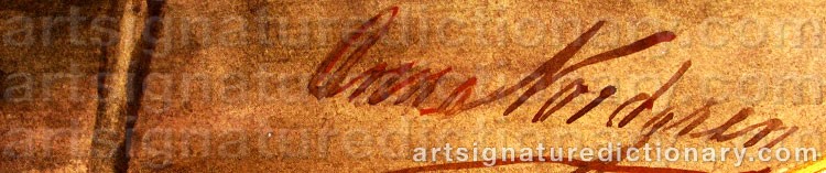 Signature by Anna NORDGREN