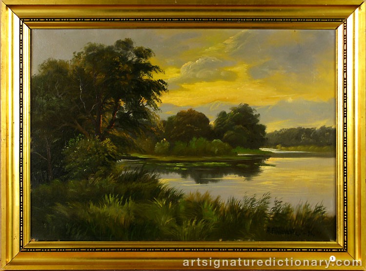 Close-up details showing Axel FAHLCRANTZ signature forgery characteristics