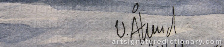 Signature by Ulf ÅLUND