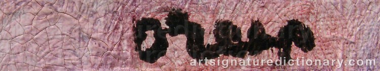 Signature by Bengt ORUP