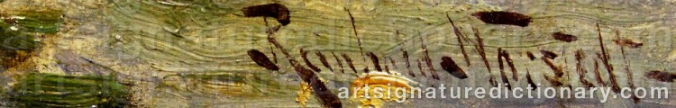 Signature by Reinhold NORSTEDT
