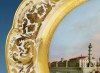 Close-up details showing N. ‘Porcelain Manufacture, St. Petersburg’ KORNILOV signature forgery characteristics