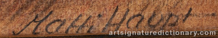 Signature by Matti HAUPT