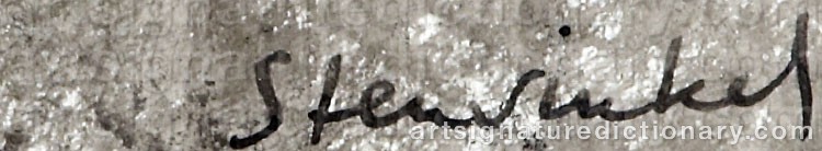 Signature by Jan STENVINKEL