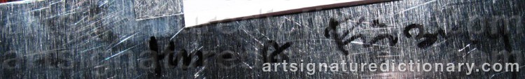 Signature by Maria FRIBERG