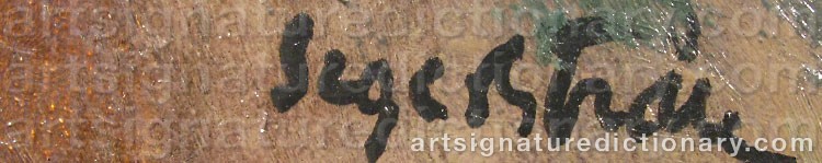 Signature by Lennart SEGERSTRÅLE