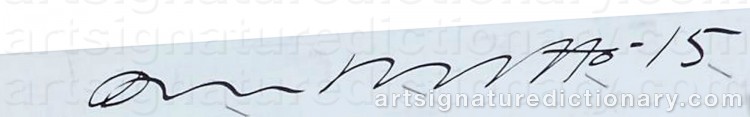 Signature by Roger METTO