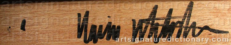 Signature by Karin WIKSTRÖM