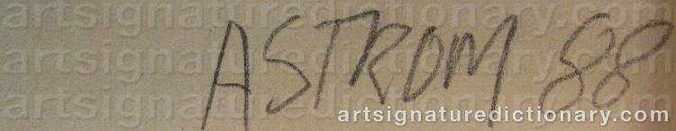 Signature by Peter ÅSTRÖM