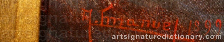 Signature by Anund EMANUEL