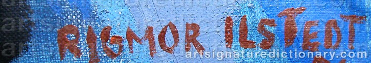 Signature by Rigmor ILSTEDT
