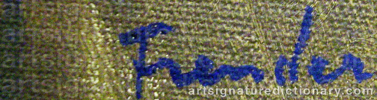 Signature by Helge FRENDER