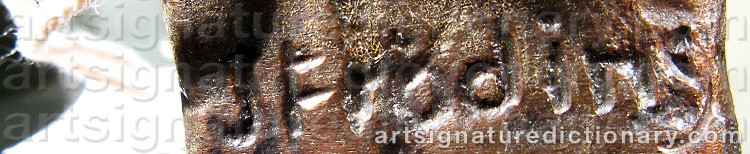 Signature by Jonas FRÖDING