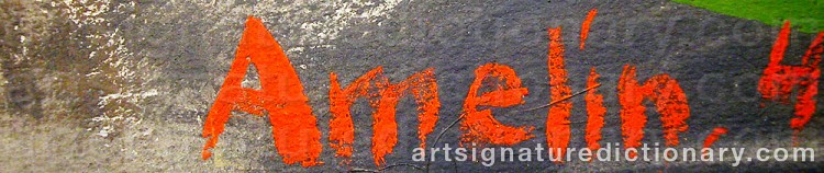 Signature by Albin AMELIN