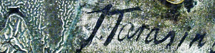 Signature by Jan ‘Jean’ TARASIN