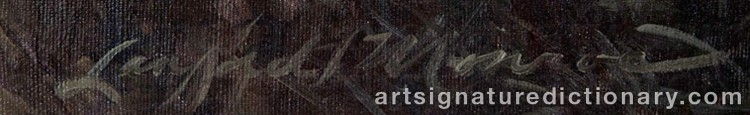 Authentic signature by Lanford MONROE on Painting/Watercolour artwork