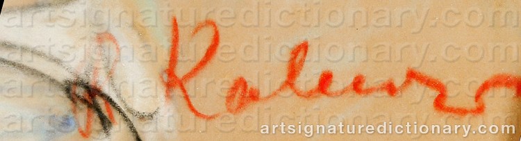 Signature by Reinhold KALNINS