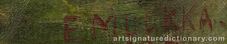 Signature by Elias MUUKKA